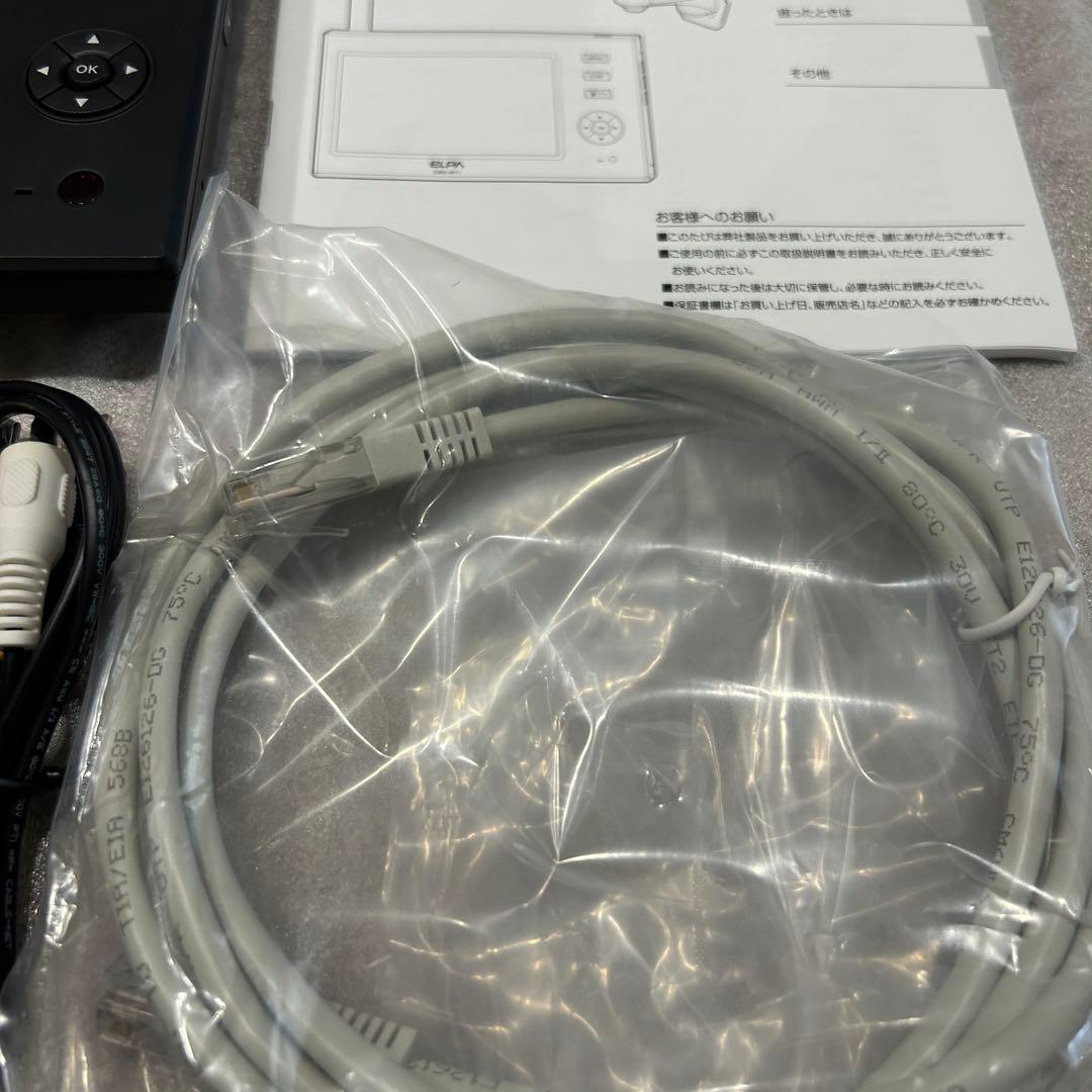 ＊新品未使用＊ELPA カメラ用モニター　CMS-M71