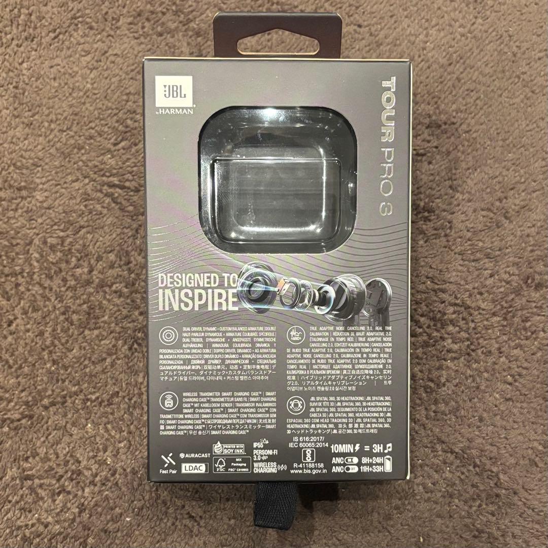 【中古品】JBL TOUR PRO3 シリコンケース付き