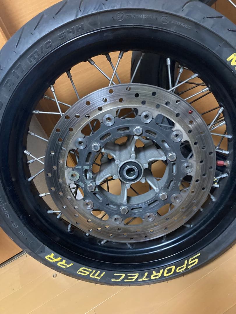 wr250xフロントディスク