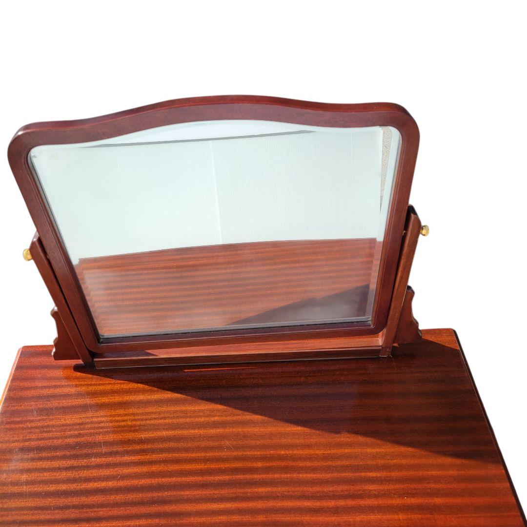 【希少】鏡台 レトロ ヴィンテージ 猫脚 引き出し ドレッサー 机