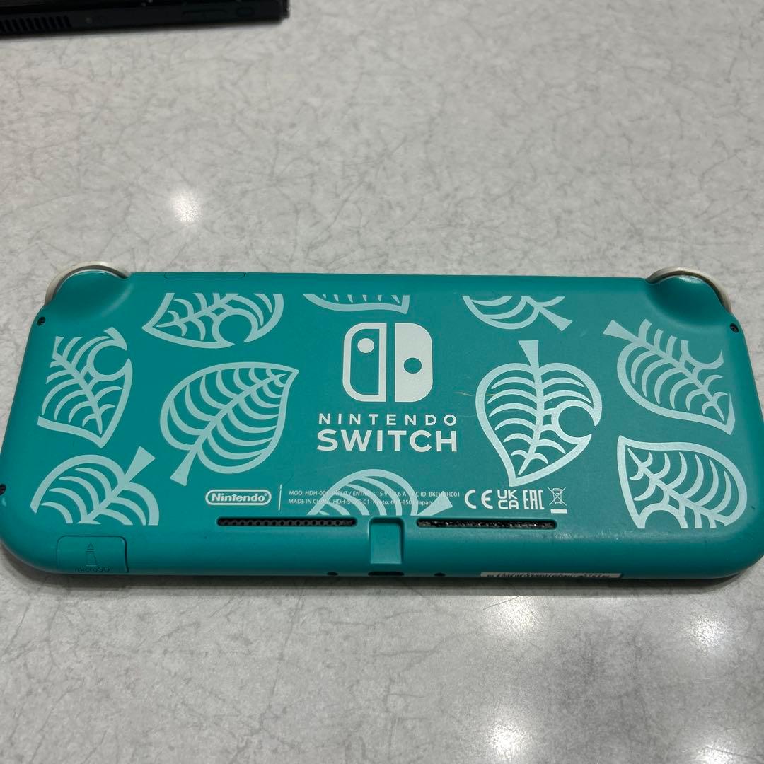 Nintendo Switch Lite 限定どうぶつの森デザイン ジャンク品