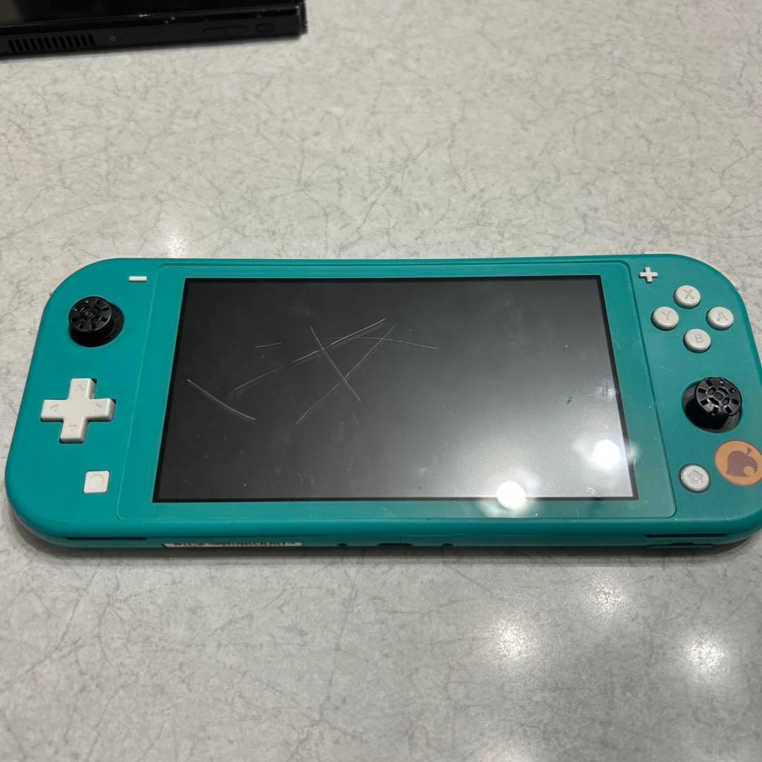 Nintendo Switch Lite 限定どうぶつの森デザイン ジャンク品