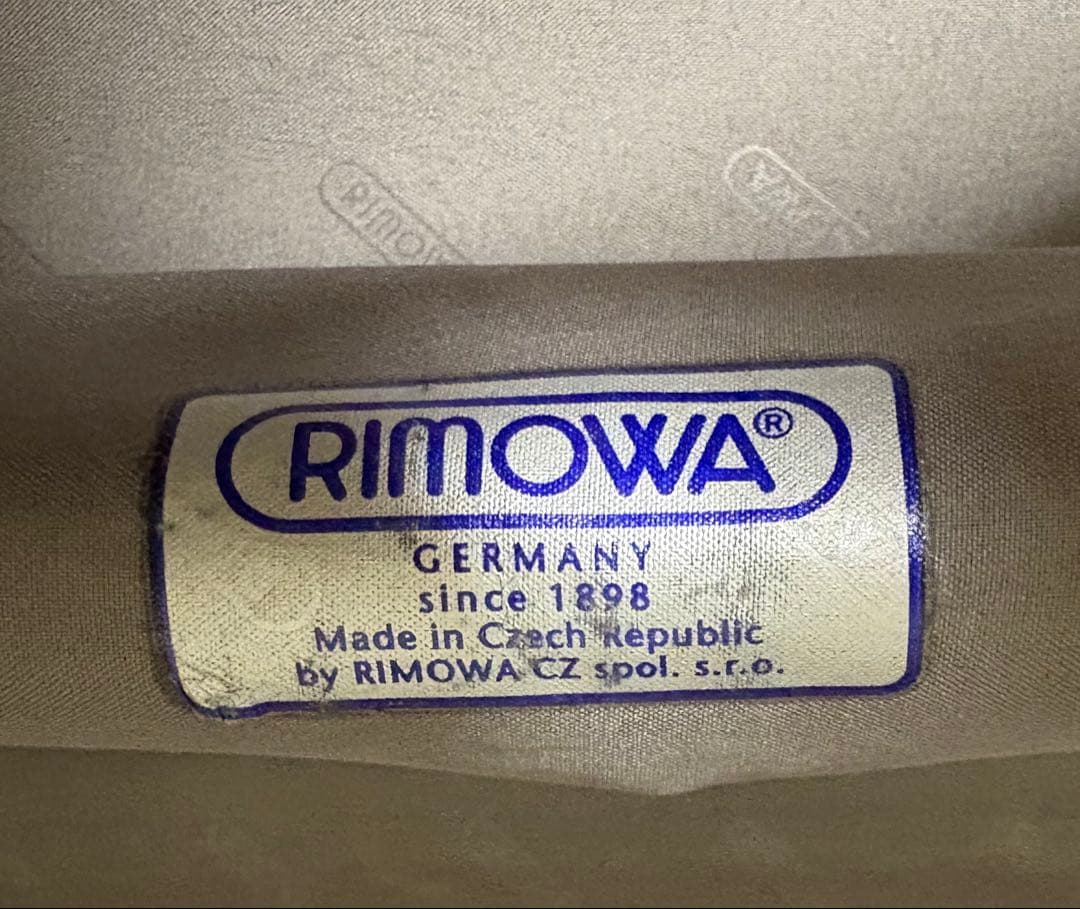 RIMOWA　サルサ　2輪キャリーケース　35L 機内持ち込み