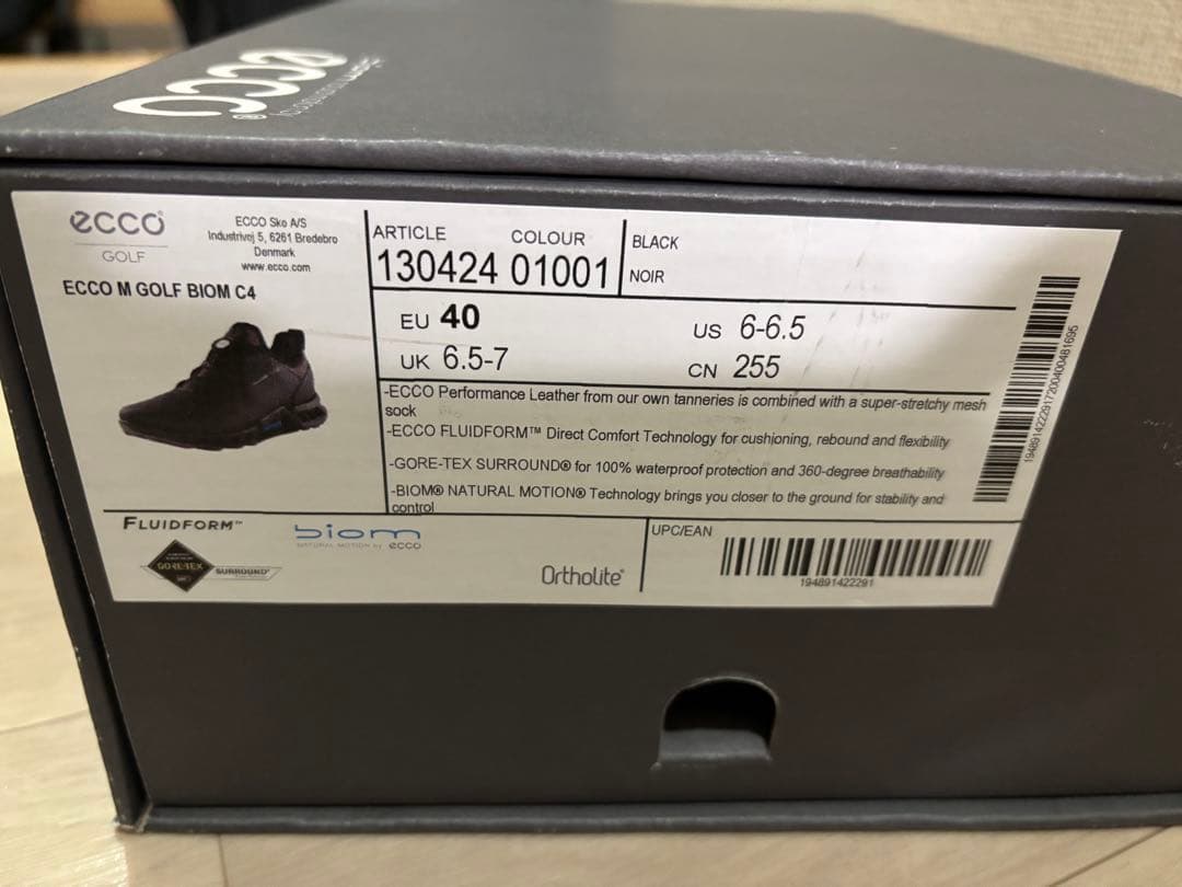 ecco エコー　バイオム C4 BOA 25.5cm 未使用