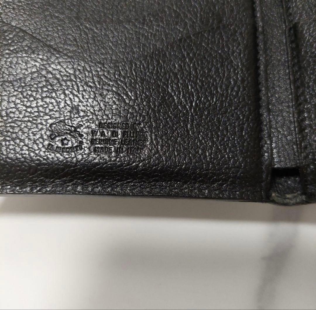 イルビゾンテ 二つ折り財布 黒