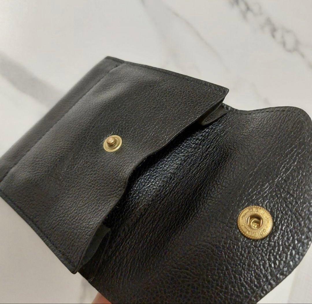 イルビゾンテ 二つ折り財布 黒