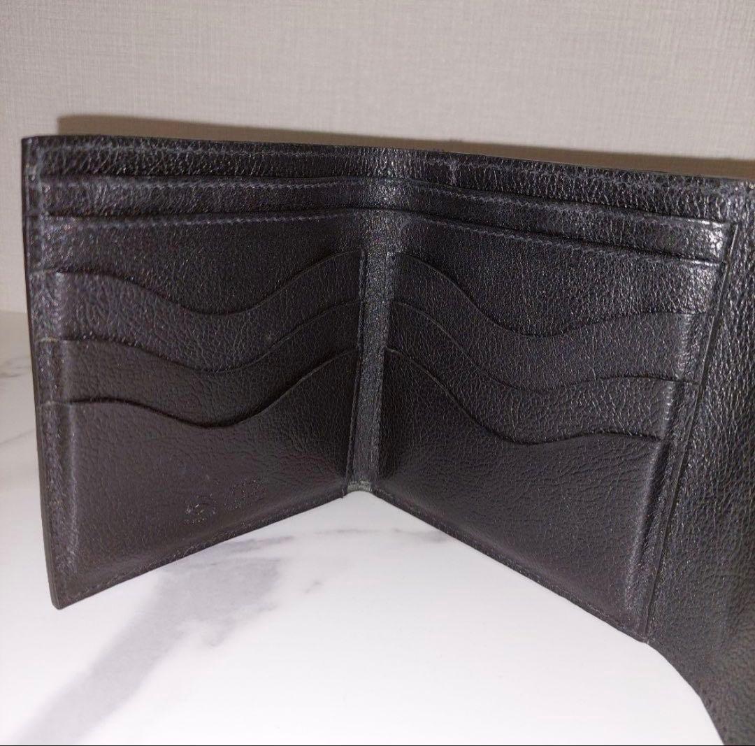 イルビゾンテ 二つ折り財布 黒