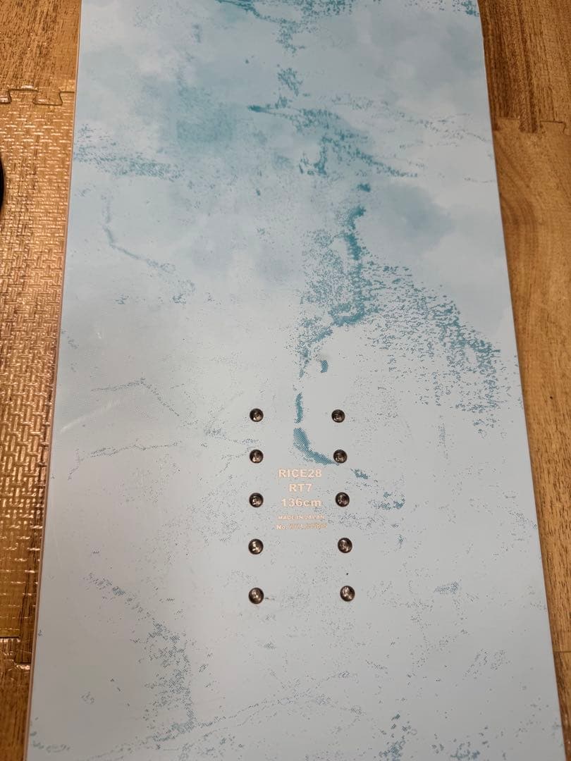 24-25 RICE28 RT7 136cm スノーボード ラントリ グラトリ