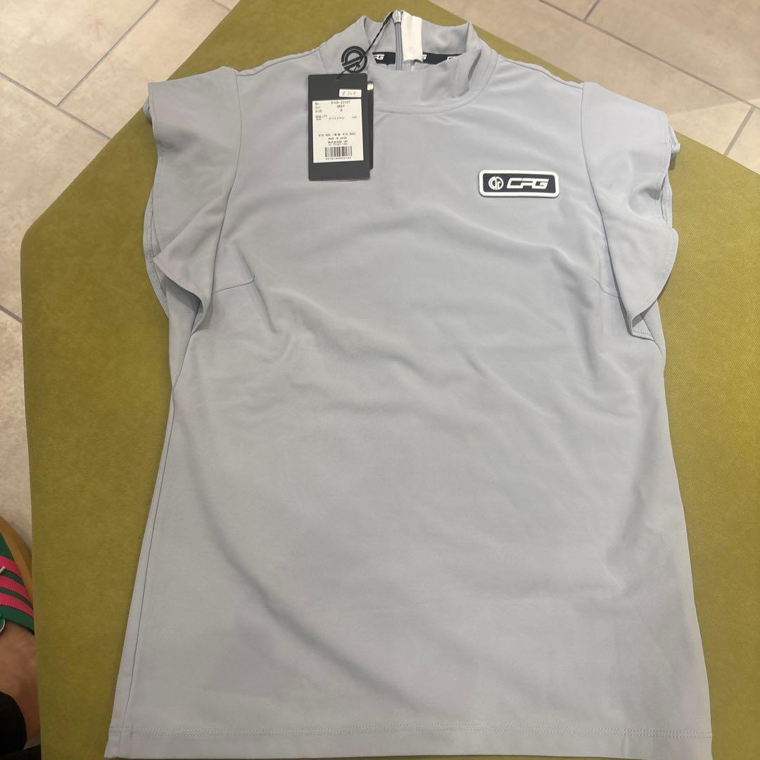 CPG グレー ゴルフシャツ サイズ2