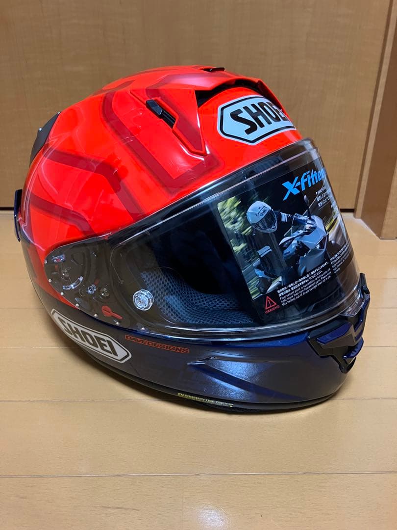 美品 SHOEI X-Fifteen マルケス7 サイズM
