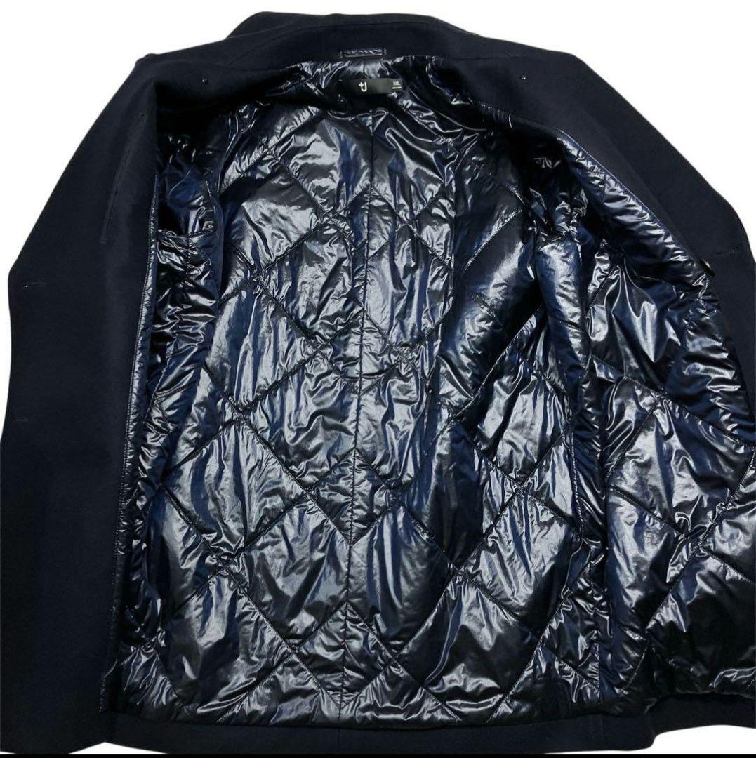 +j uniqulo ユニクロ ウールブレンドオーバーサイズピーコート