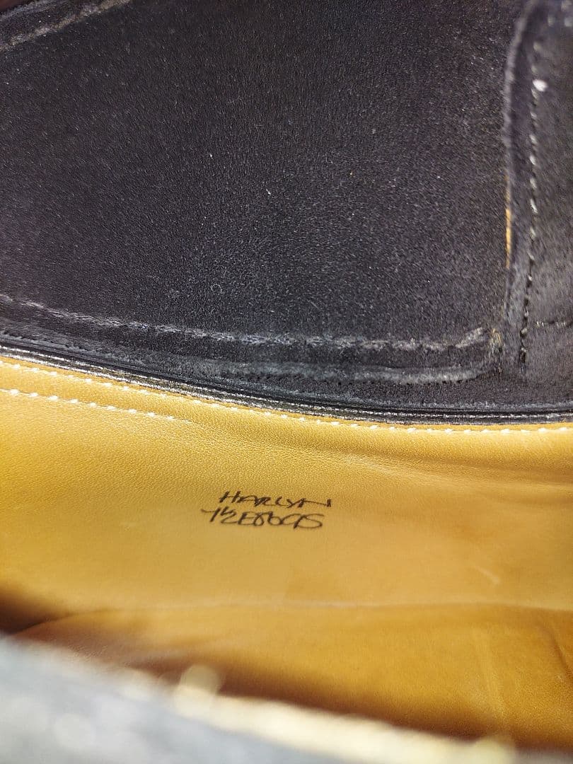 JOHN LOBB HARLYN 7.5E　8695　ブラックスエード