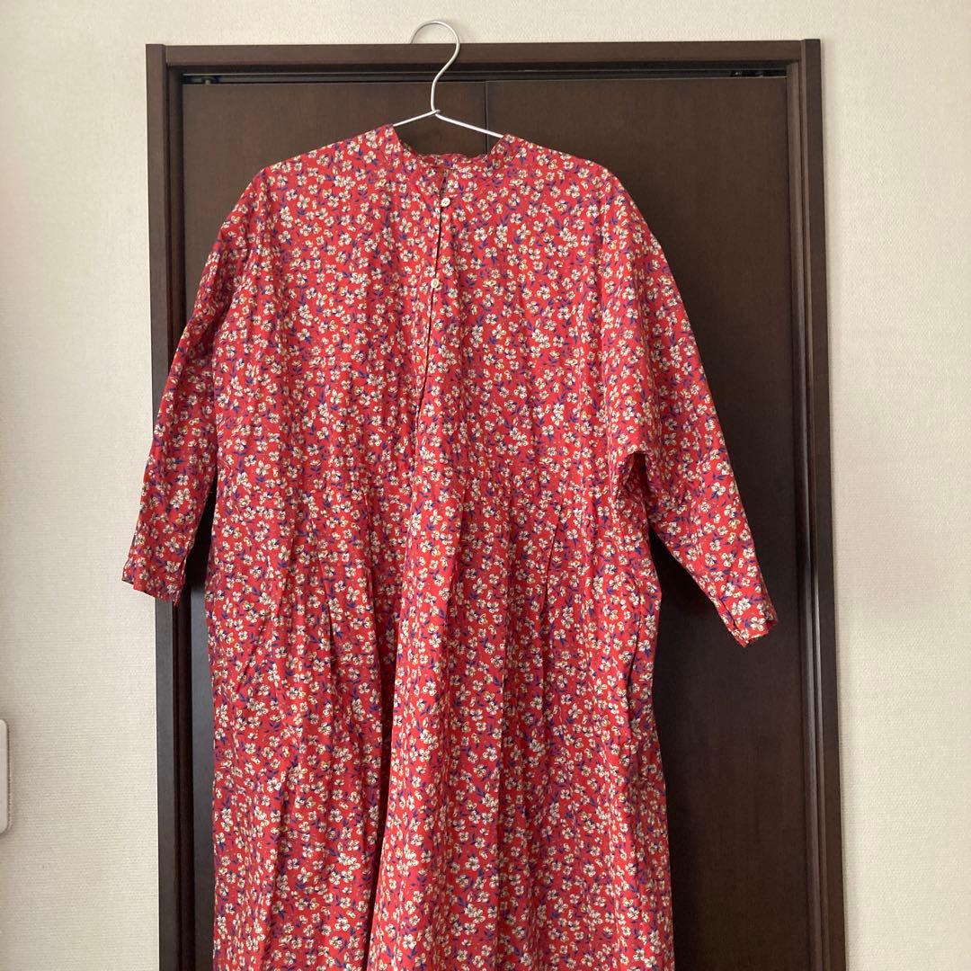 あっきんきん　ジャーナル　リバティフラワー ampleプルワンピース