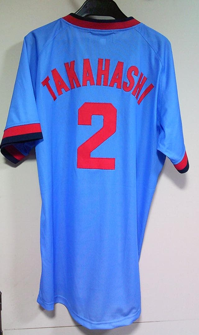 L復刻２空赤CARP新品ミズノ広島カープ高橋慶彦２レジェンドビジターユニフォーム