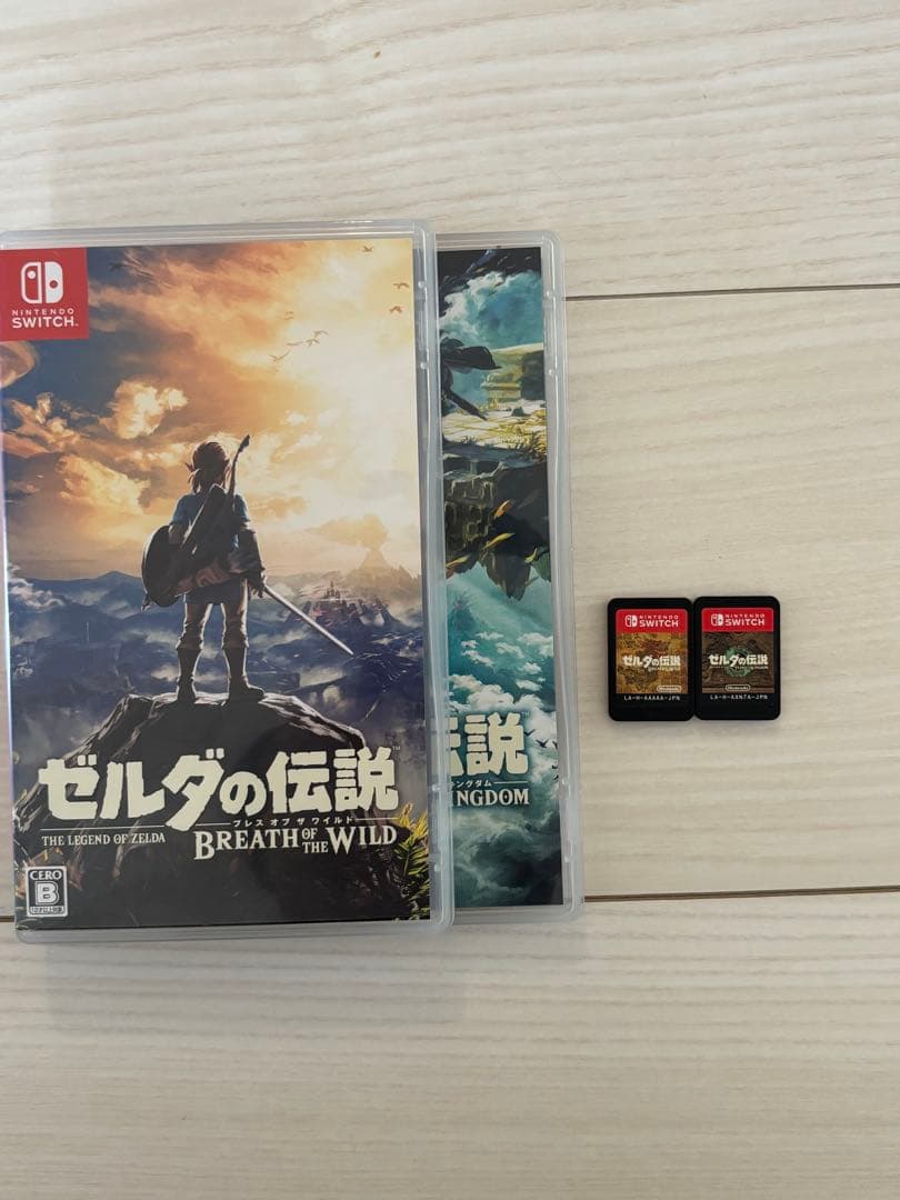 ゼルダの伝説 ブレス オブ ザ ワイルド＆ティアーズオブキングダム 2個セット