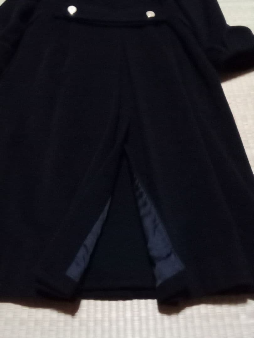 Yves Saint Laurent 黒 ダブルブレストコート M