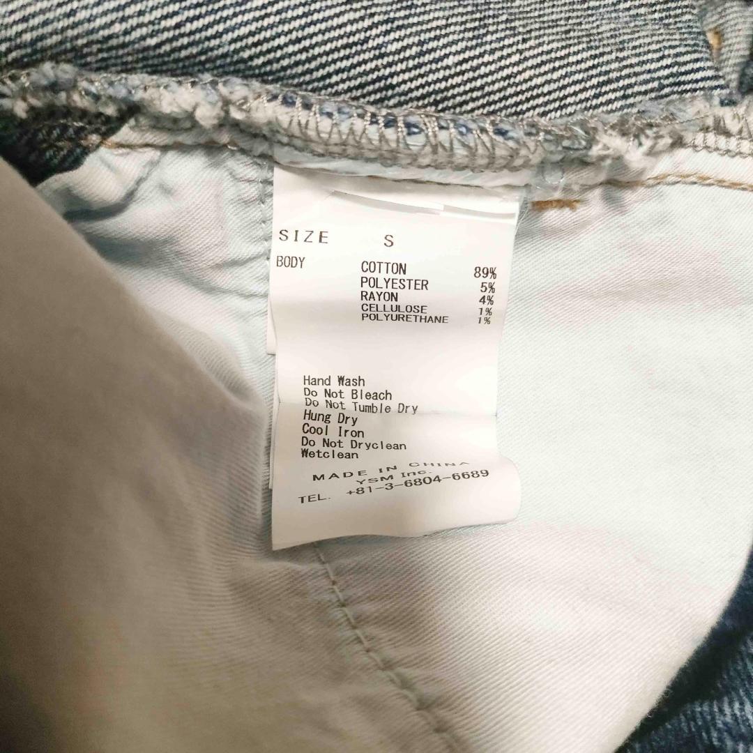 ダーリッチ darich ドッキングデザインデニムショートパンツ ブルー S