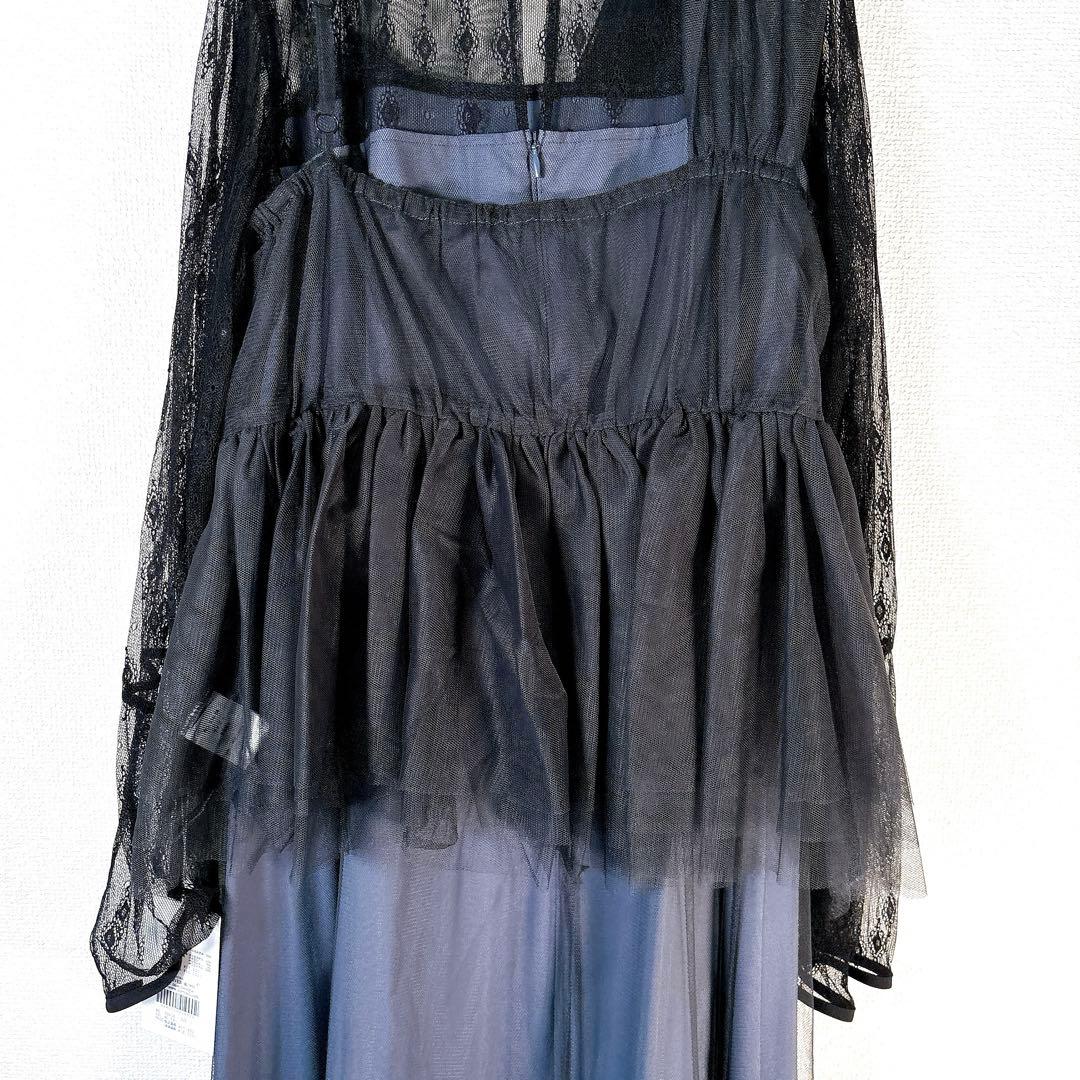 2way✨新品 et. UNiVER リボンベストセットアップドレス 結婚式 L