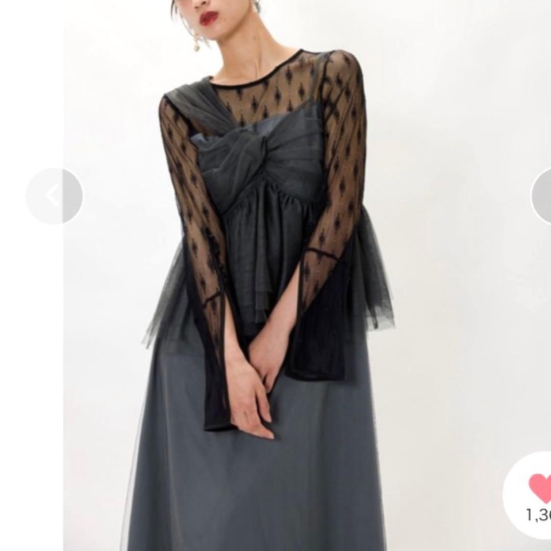 2way✨新品 et. UNiVER リボンベストセットアップドレス 結婚式 L