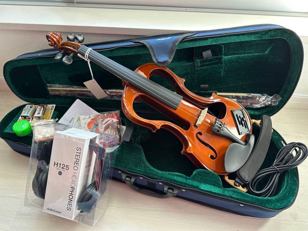 新品未使用　ハルシュタット　エレクトリックバイオリン　CV-210E/EV-30