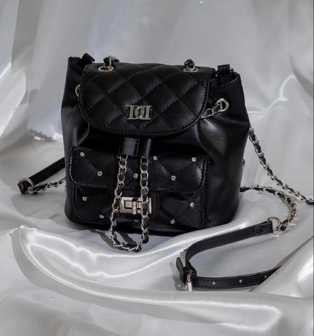 キルティングビジューミニリュック　ブラック　ダーリッチ　Darich　即完売