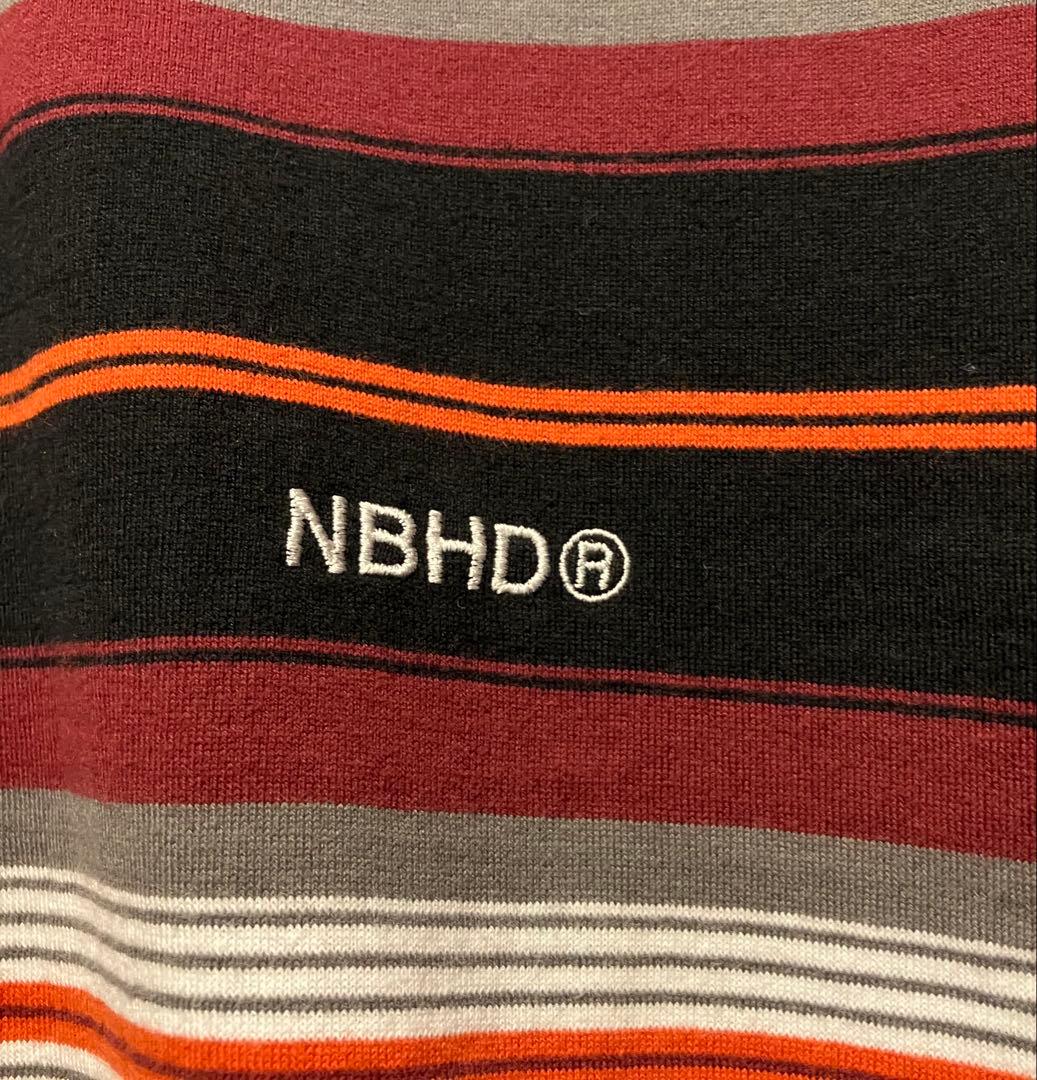 【Hinris】NEIGHBORHOOD Border Crewneck