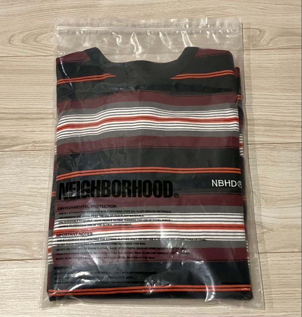 【Hinris】NEIGHBORHOOD Border Crewneck