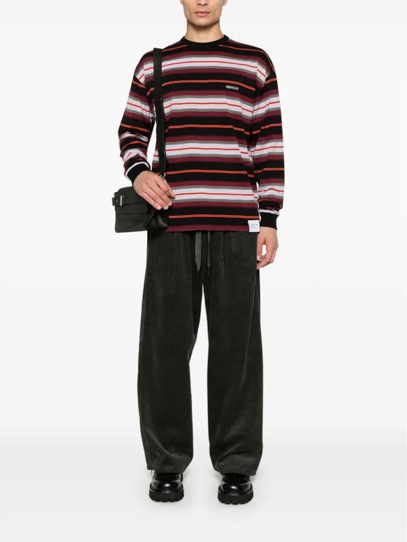 【Hinris】NEIGHBORHOOD Border Crewneck