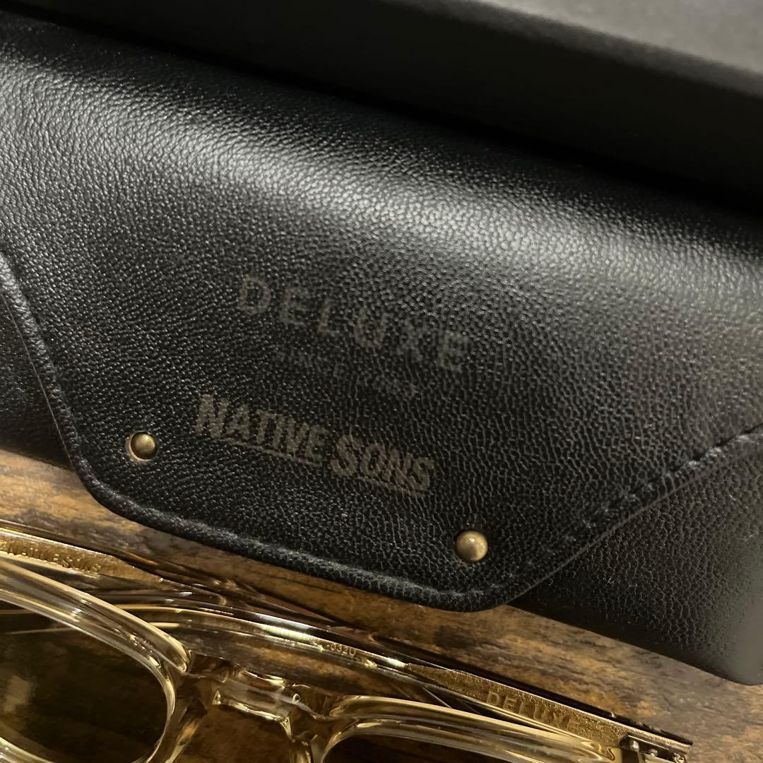 完売　native sons deluxe コラボ　サングラス　山田レン　TSY
