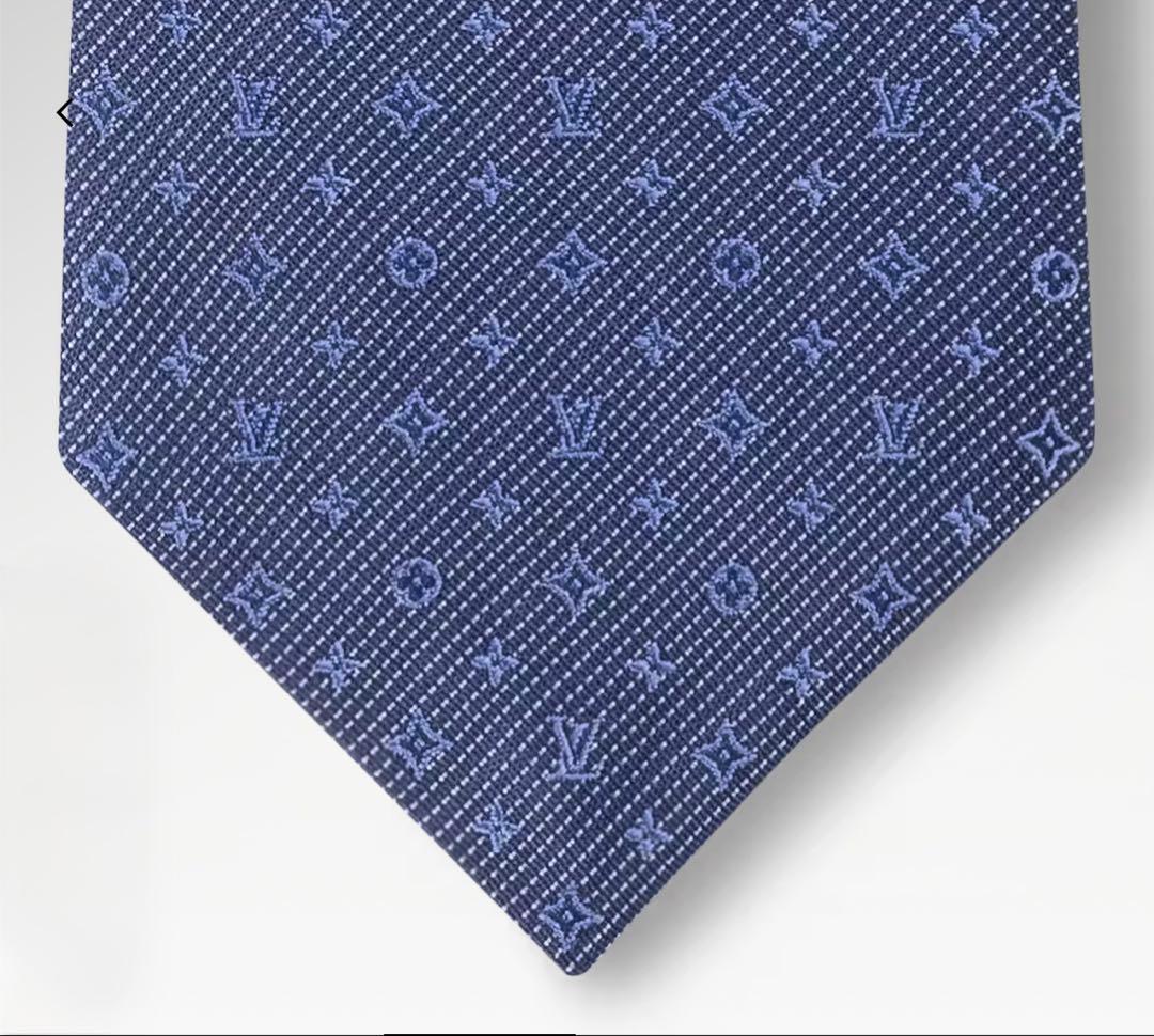 現行モデル✨LOUIS VUITTON ルイヴィトン　ネクタイ　モノグラム　美品