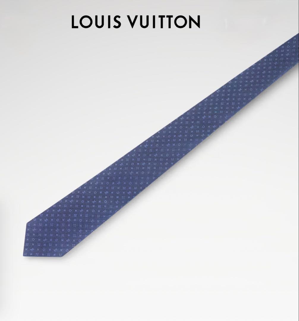 現行モデル✨LOUIS VUITTON ルイヴィトン　ネクタイ　モノグラム　美品