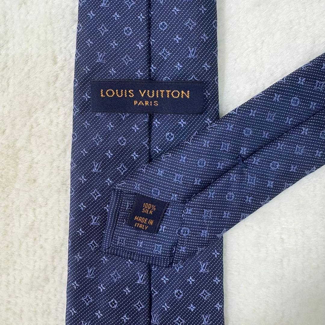 現行モデル✨LOUIS VUITTON ルイヴィトン　ネクタイ　モノグラム　美品