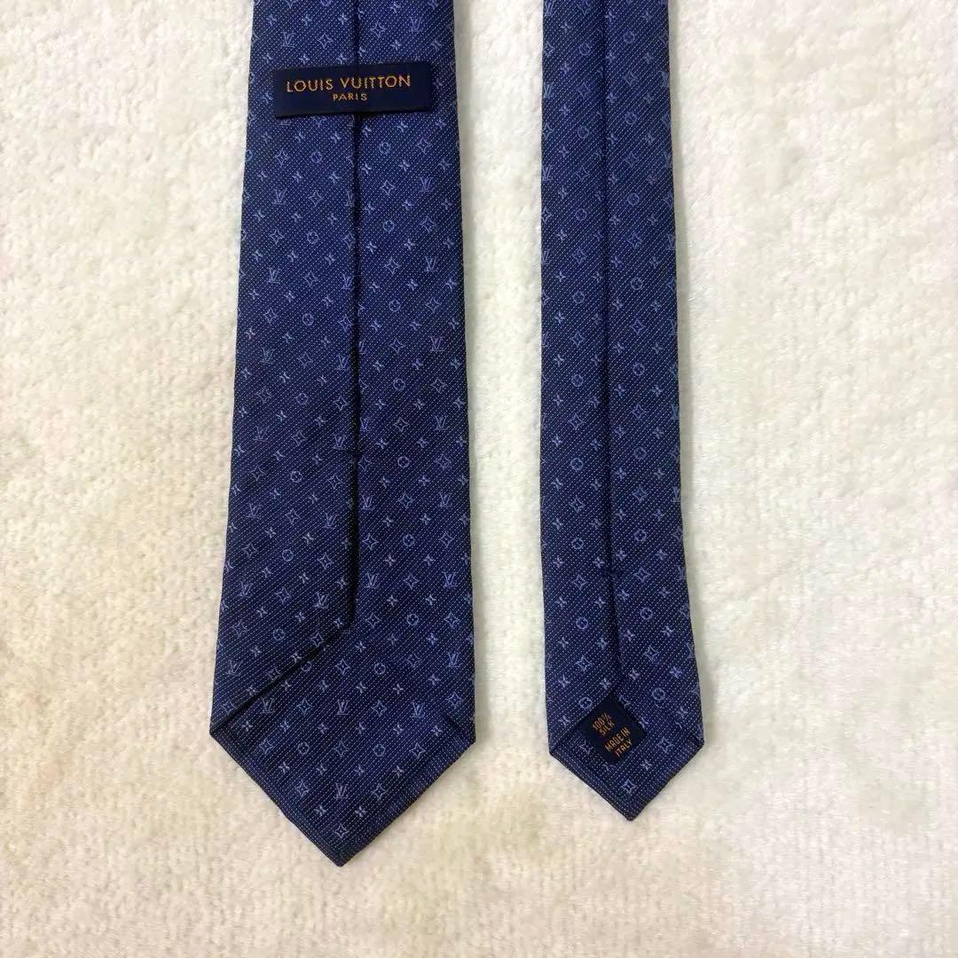現行モデル✨LOUIS VUITTON ルイヴィトン　ネクタイ　モノグラム　美品