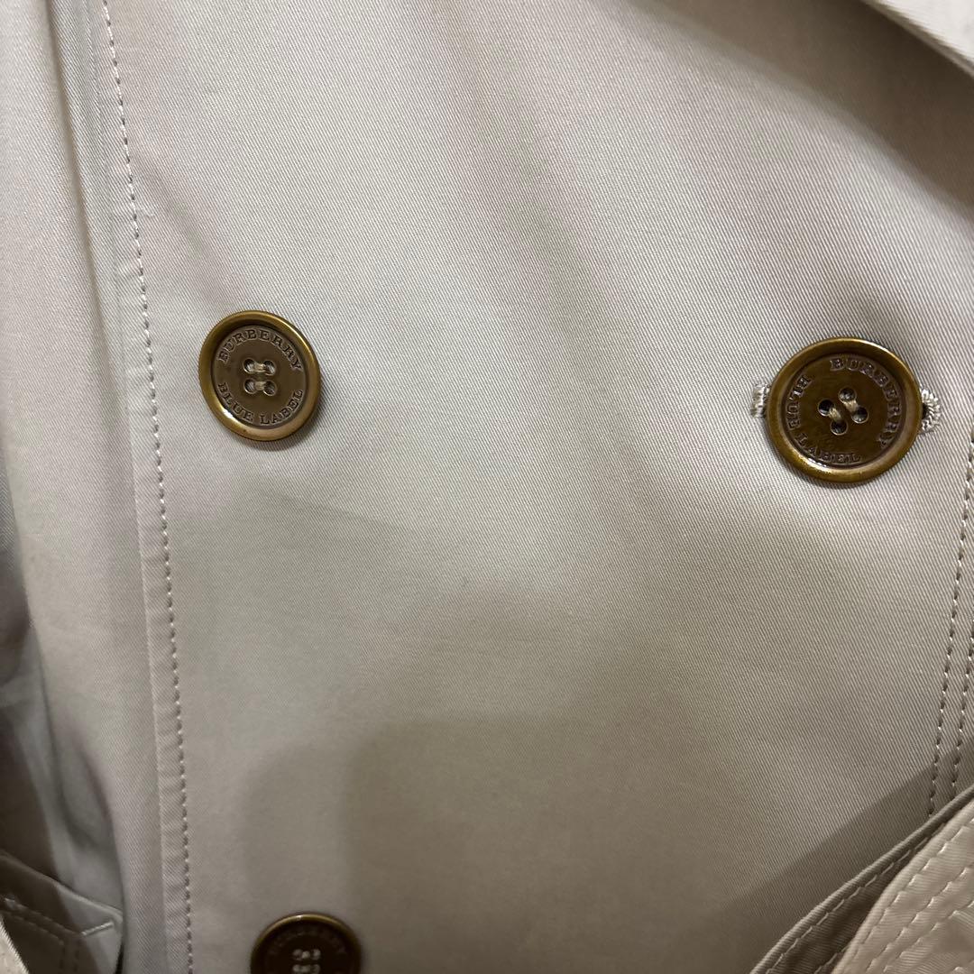 【美品】BURBERRY ブルーレーベル　ベージュ トレンチコート