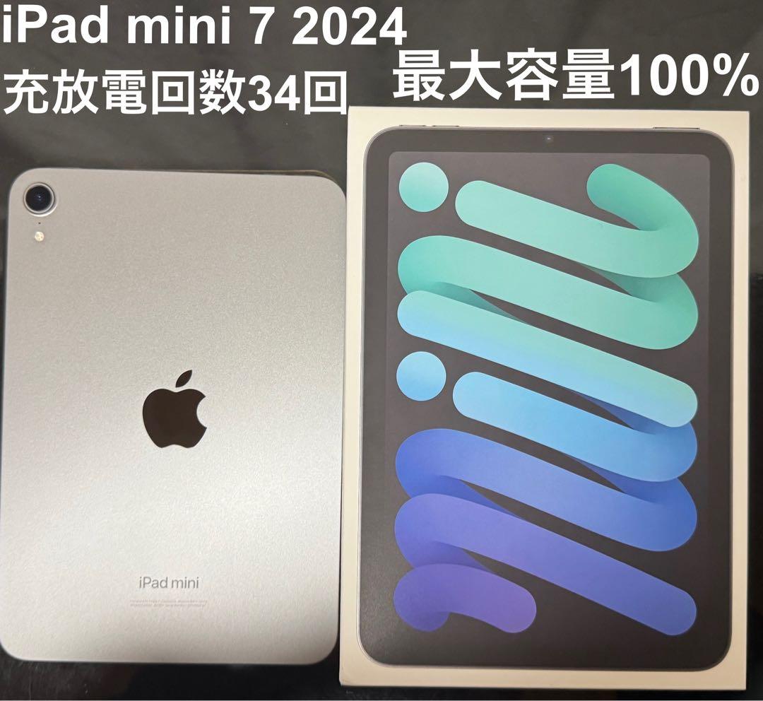 iPad mini 第7世代(A17Pro) 128GB スペースグレイ おまけ