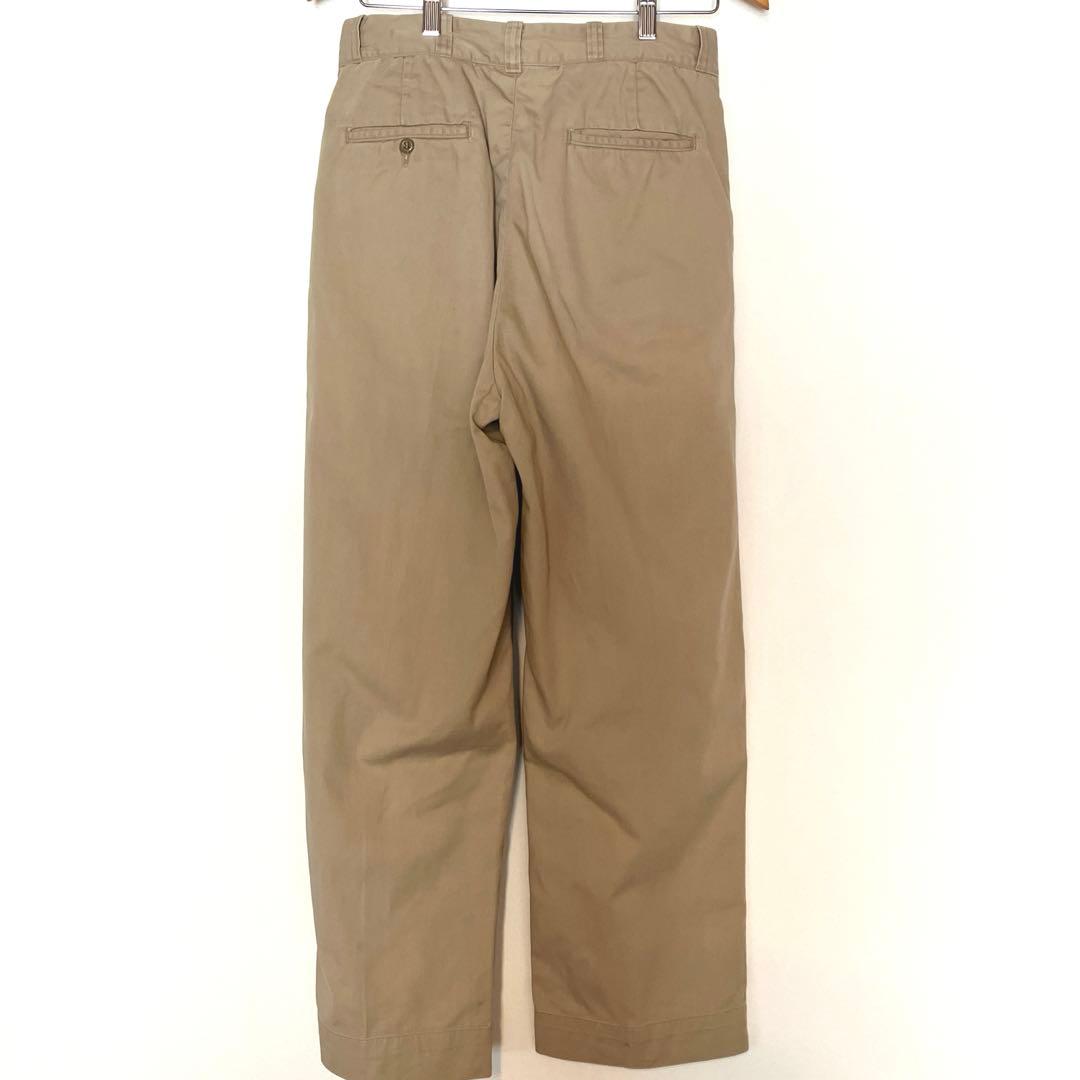 60s USA製 BLUE BELL コットンチノ チノパンARMY TWILL