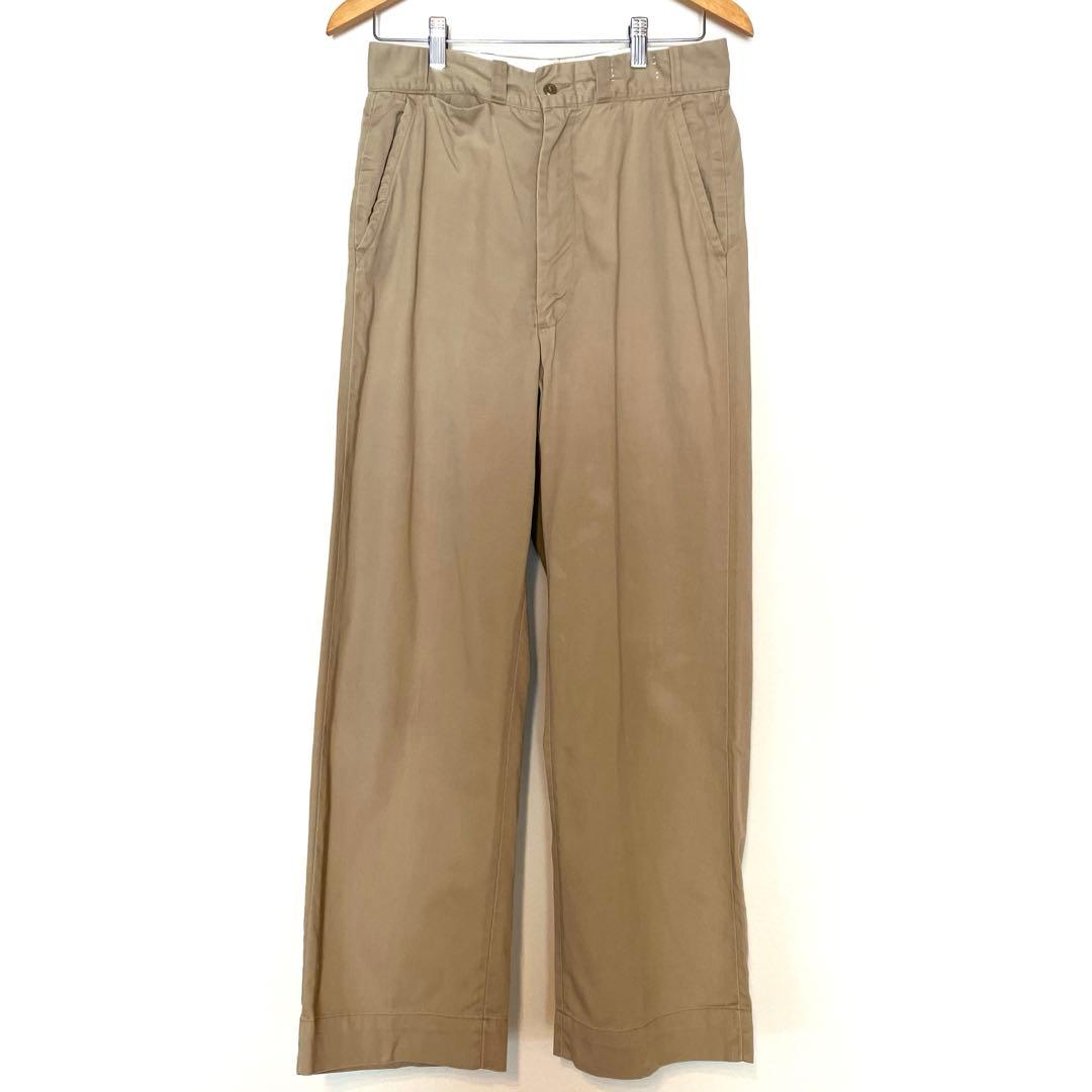 60s USA製 BLUE BELL コットンチノ チノパンARMY TWILL