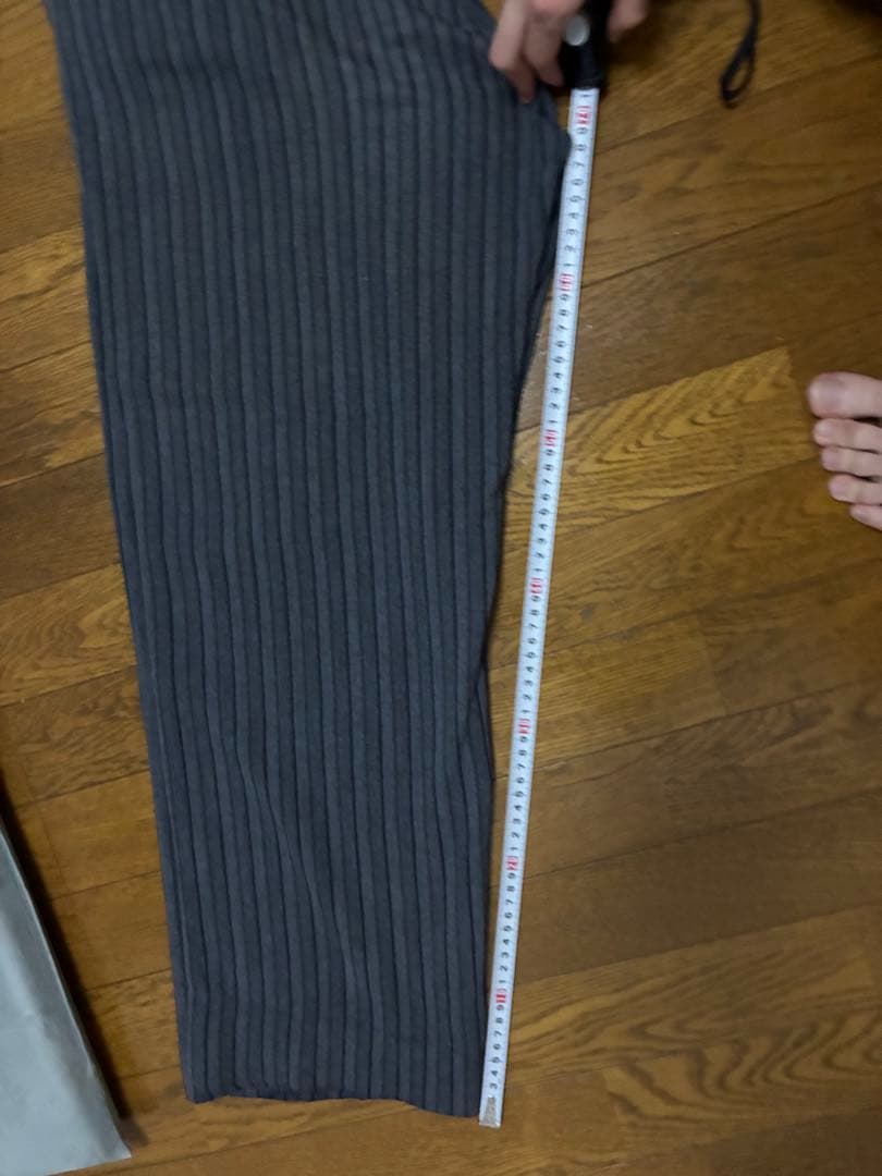 ユーロ 60's ストライプスラックス ヴィンテージ レーヨンギャバ