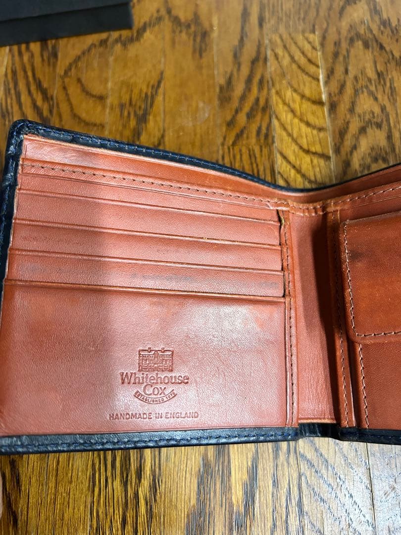 Whitehouse Cox 二つ折り財布 ホースハイド