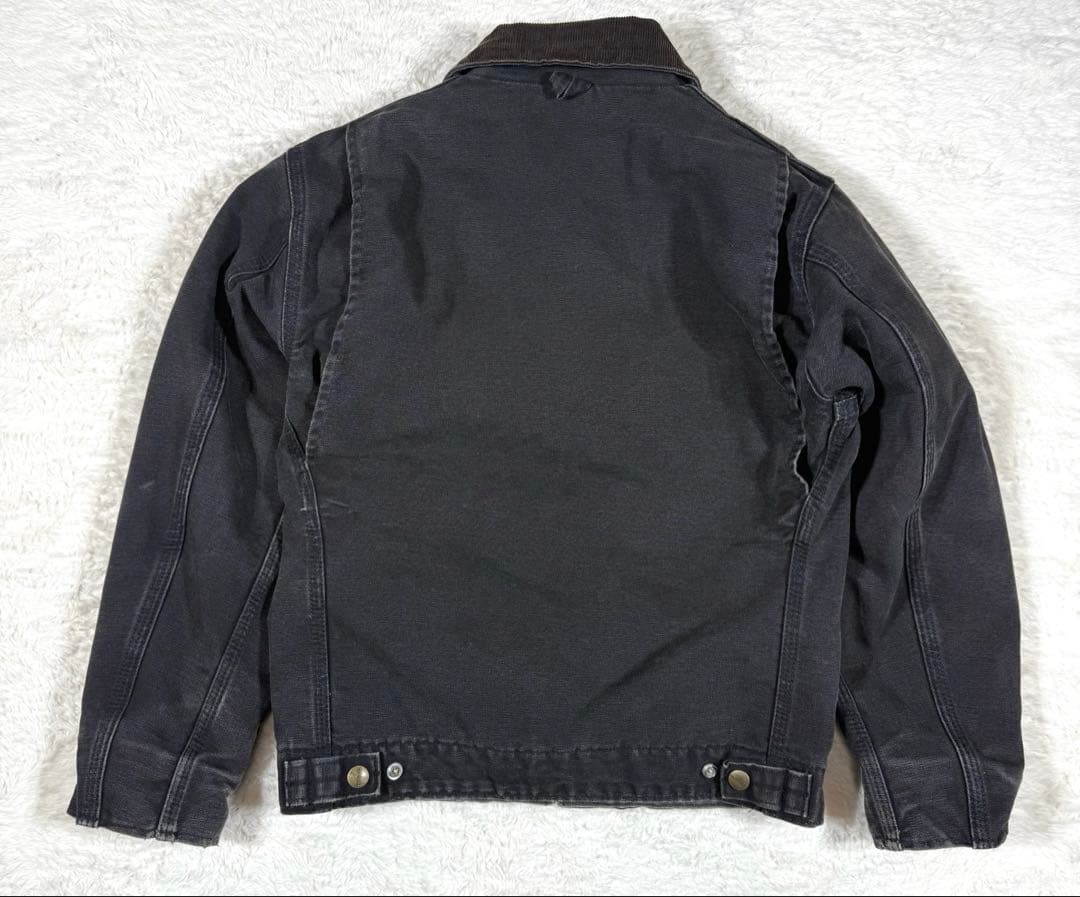 希少 kids carhartt デトロイトジャケット 黒