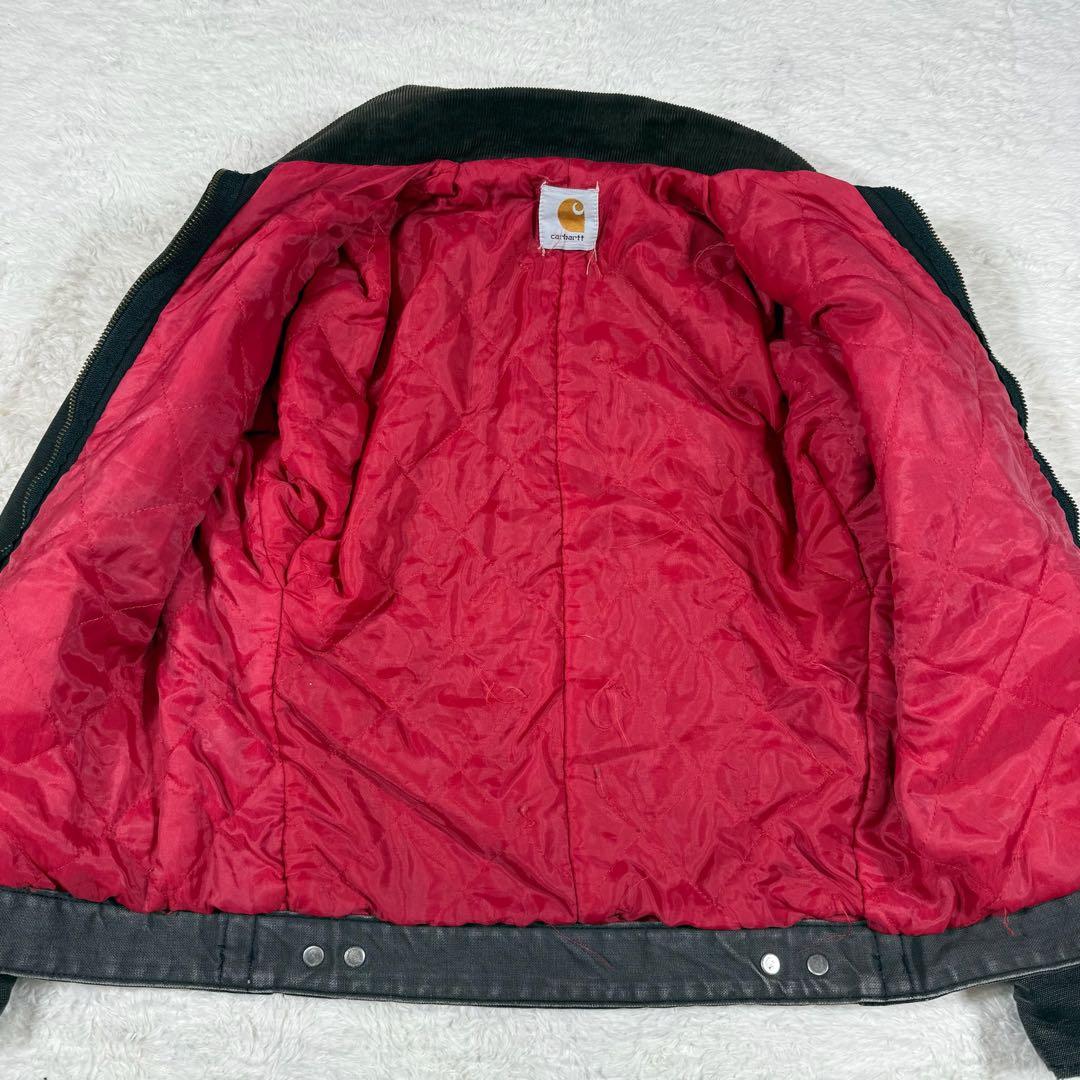 希少 kids carhartt デトロイトジャケット 黒