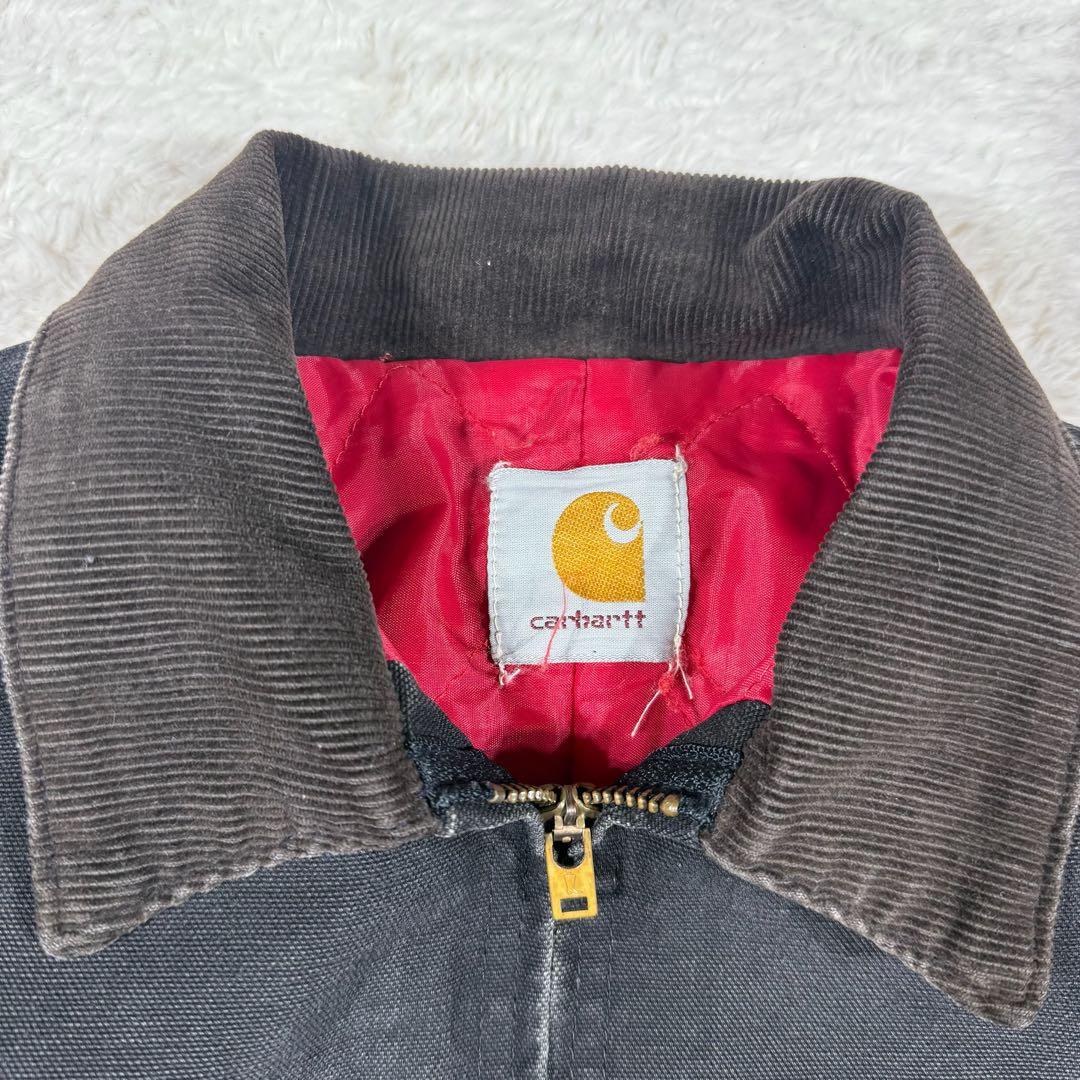 希少 kids carhartt デトロイトジャケット 黒