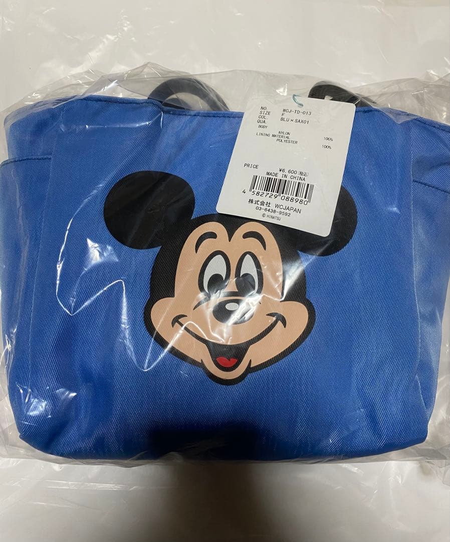 m*m様 WCJ 【撥水】ディズニー　リバーシブル　トートバッグ（S）　ミッキー
