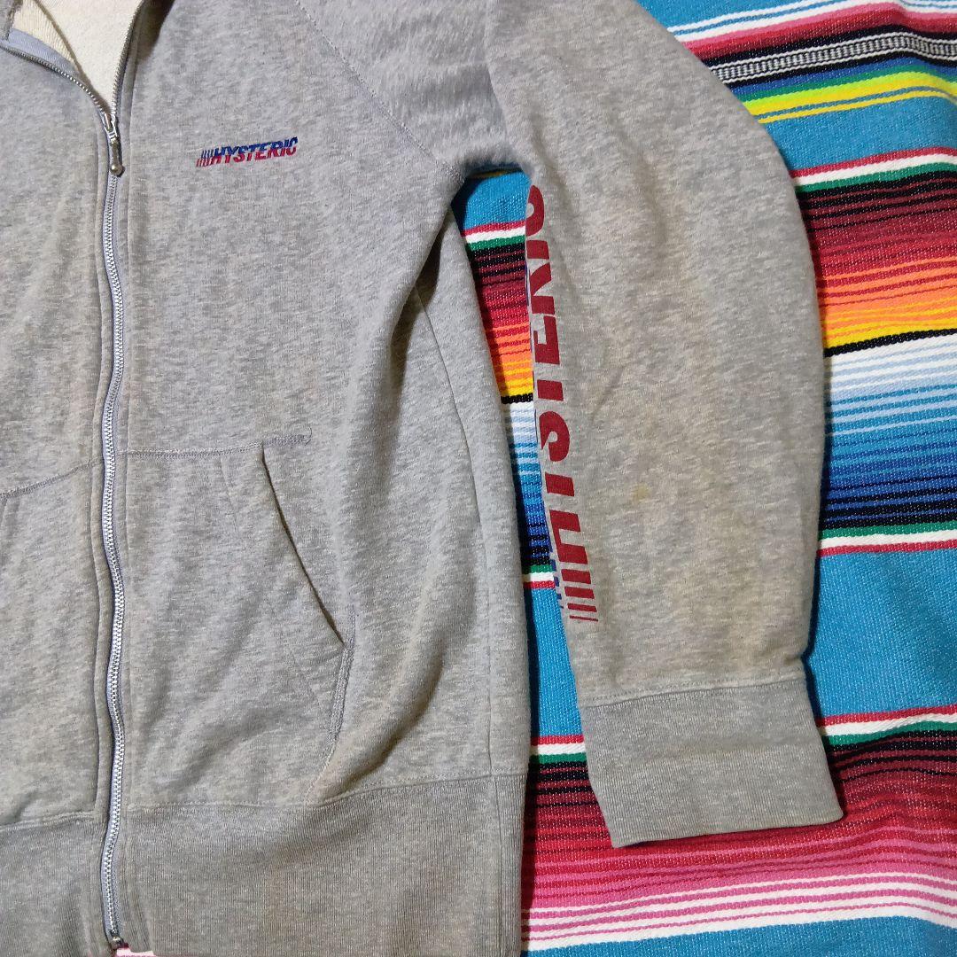 ★形が抜群！ヒステリック★HYSTERIC★グレー★ジップアップジャージ★