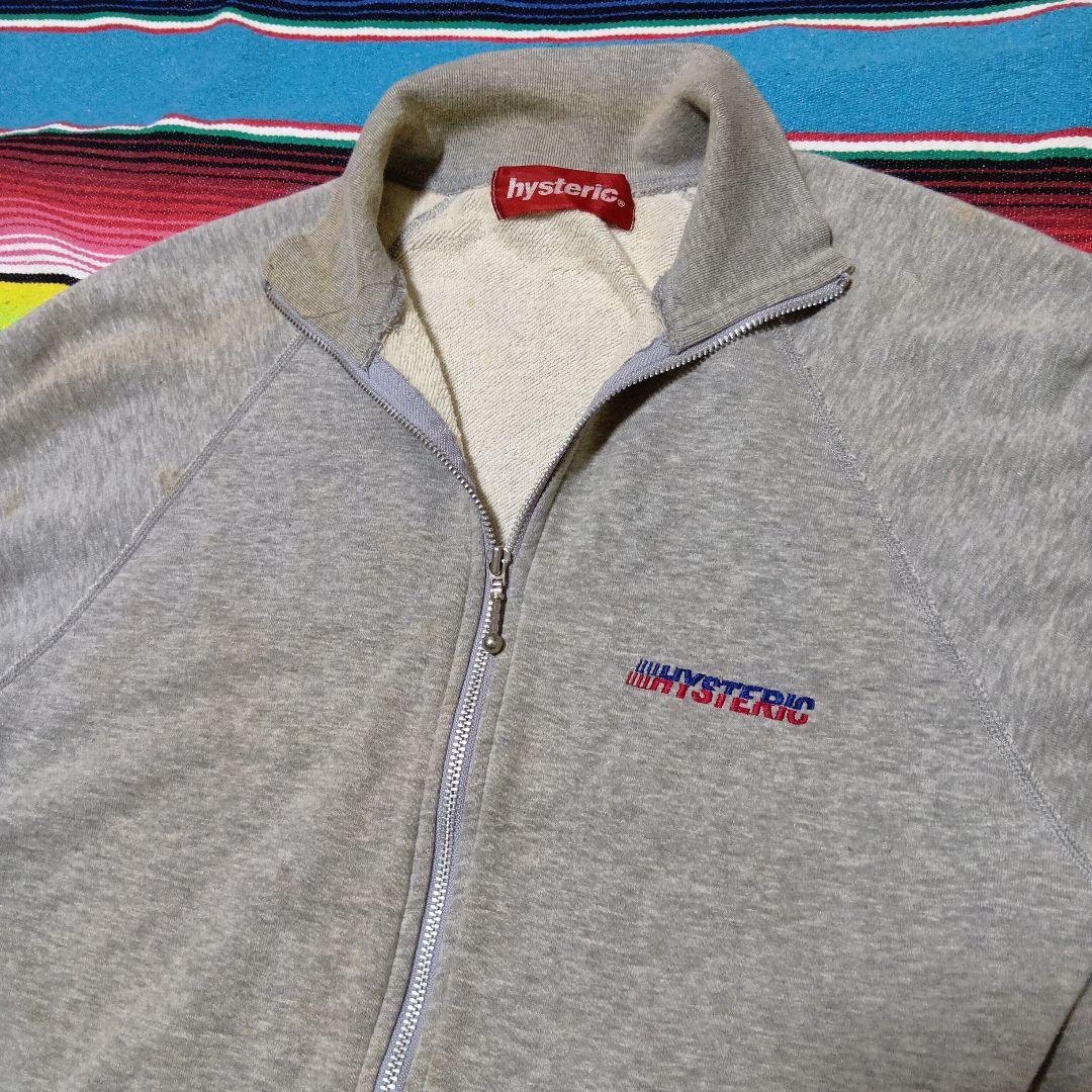 ★形が抜群！ヒステリック★HYSTERIC★グレー★ジップアップジャージ★