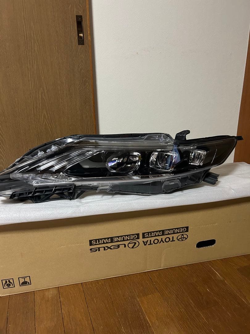 菊 ハリアー 60系 前期 左右ヘッドライト 純正 LED