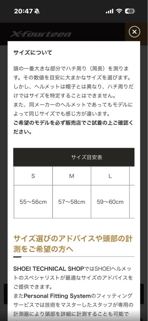 SHOEI X-Fourteen BRINK ブリンク サイズ M x-14