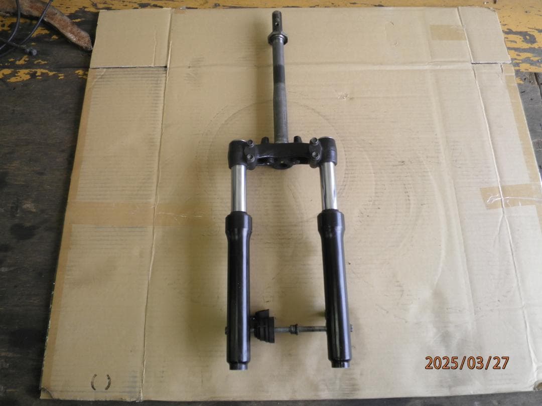 スズキ　アドレスV125G　CF46A用 ステム　フォークセット