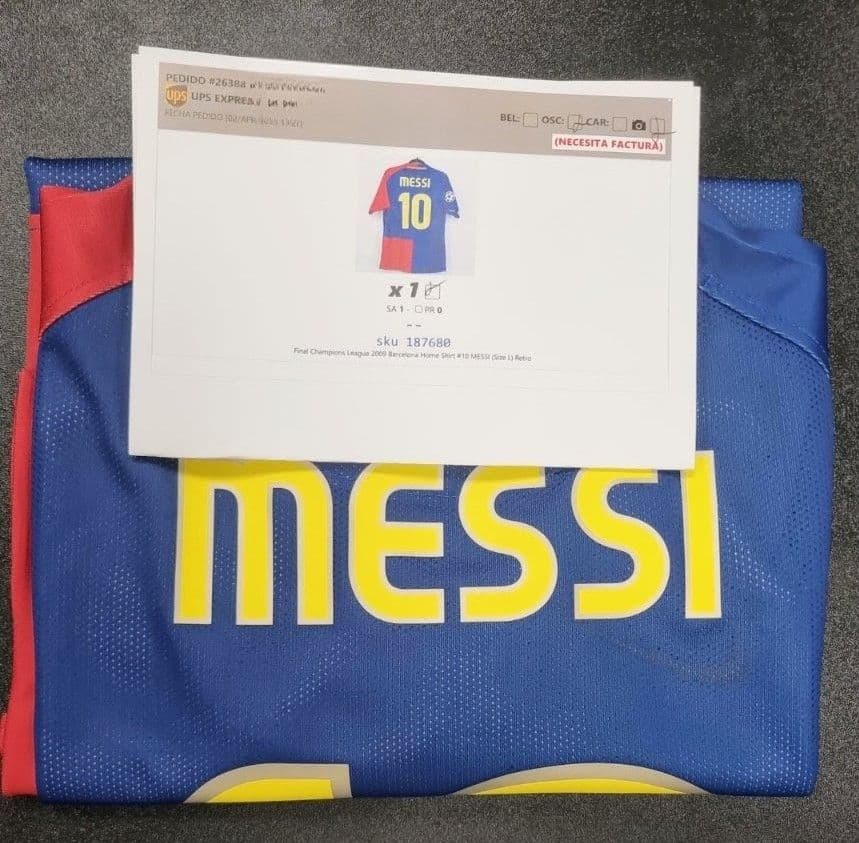 バルセロナ 08/09 3冠 CL仕様 ロナウド レアルマドリード アルゼンチン