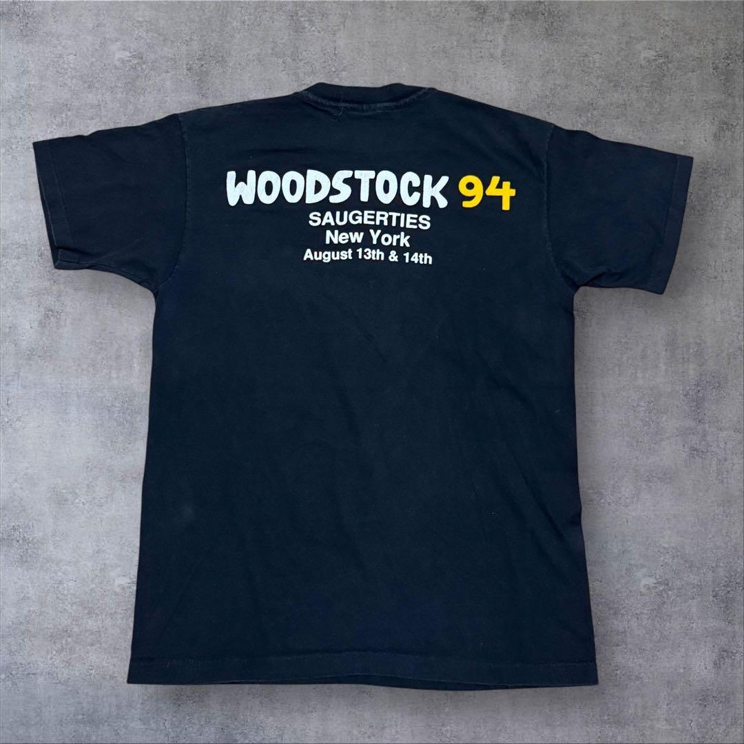 90s WOODSTOCK USA製　木村拓哉　ヴィンテージ Tシャツ バンドT